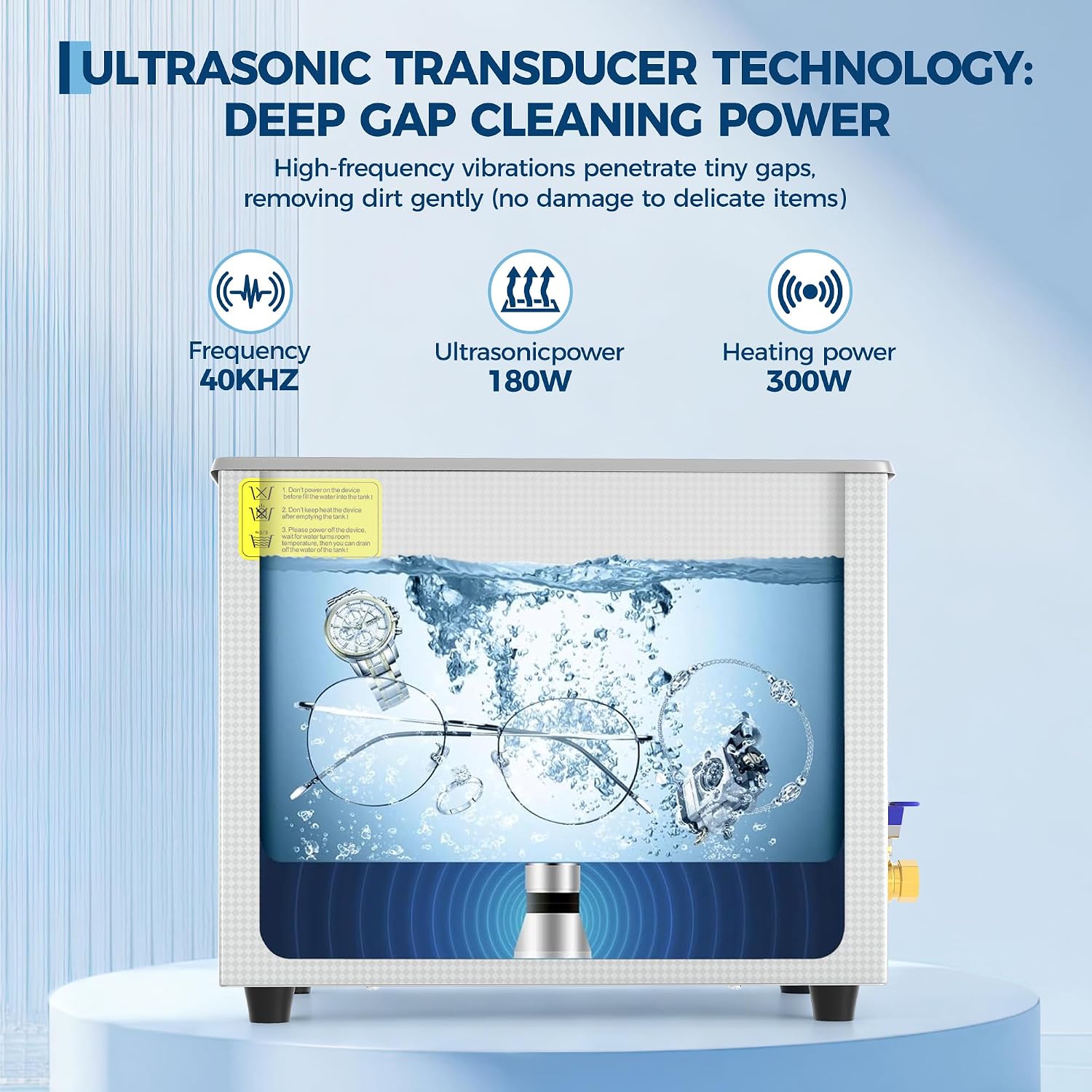 Tacleekii Limpiador Ultrasónic - Ultrasonic Cleaning Machine 10L Digital reseña y precio