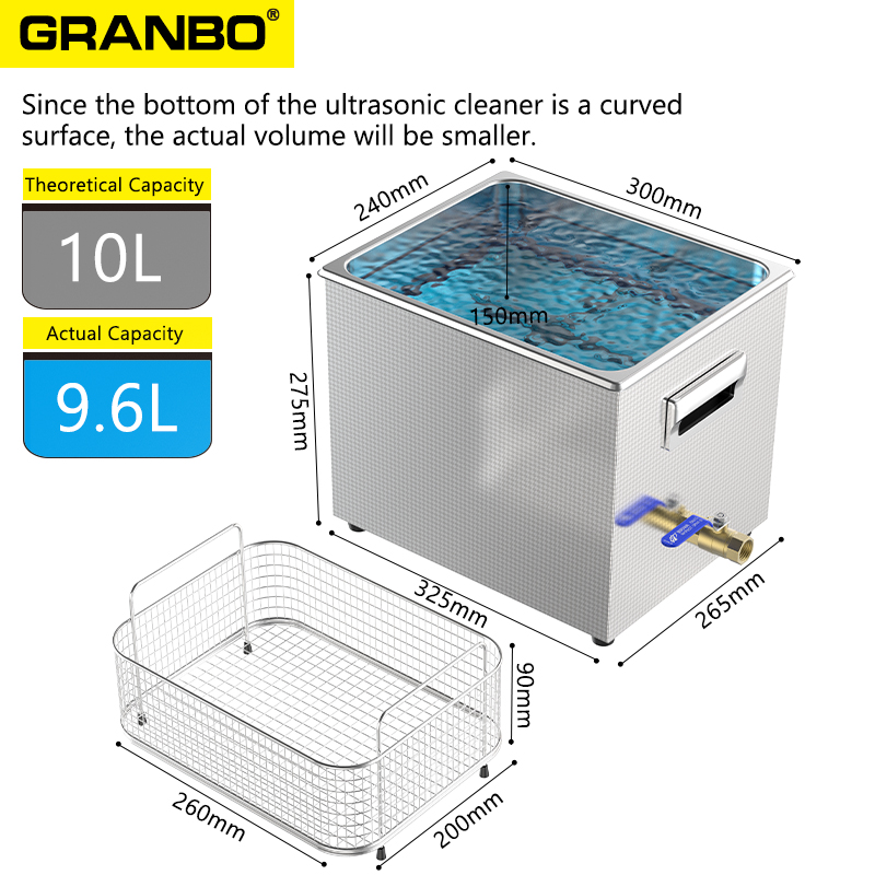 Limpiador ultrasónico de 10L,  - Ultrasonic Cleaning Machine 10L Digital reseña y precio