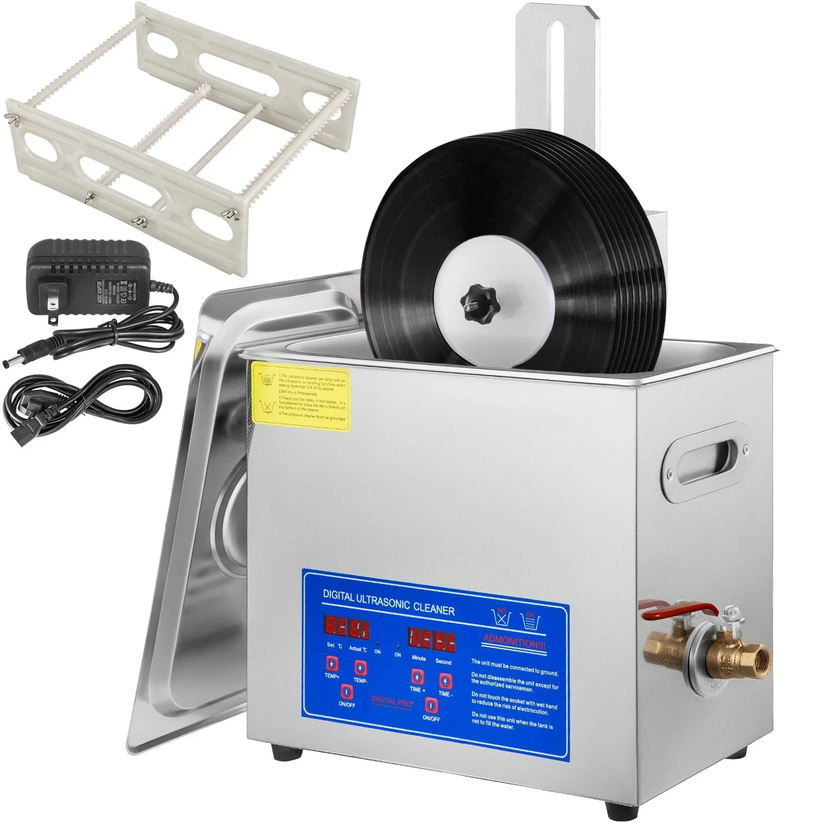 Limpiador ultrasónico industri - Industrial Ultrasonic Cleaner 30L Heater reseña y precio