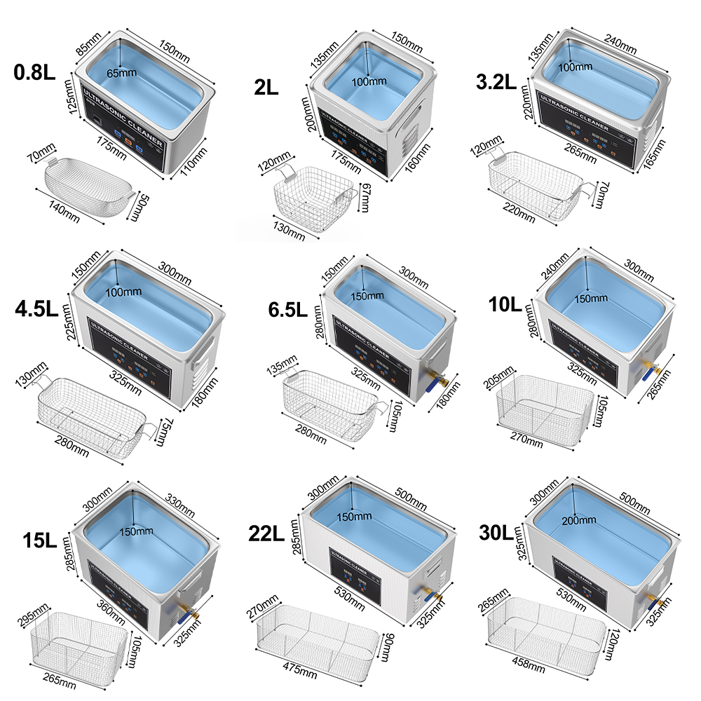 Baño ultrasónico Digital de 1L - Ultrasonic Cleaning Machine 10L Digital reseña y precio