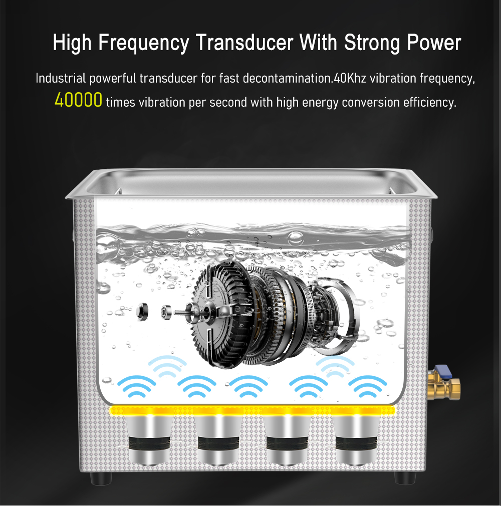 Baño ultrasónico Digital de 1L - Ultrasonic Cleaning Machine 10L Digital reseña y precio